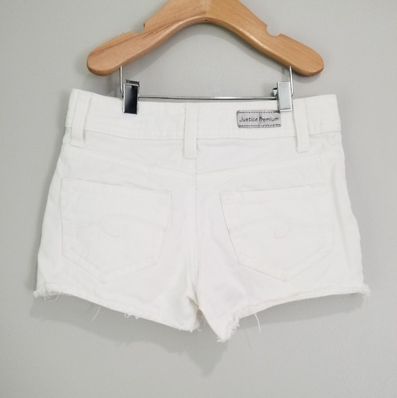 Short En Jean Justice Pour Fille - Taille 10 (Regular Fit) - Bleu Denim - Occasion Très Bon état